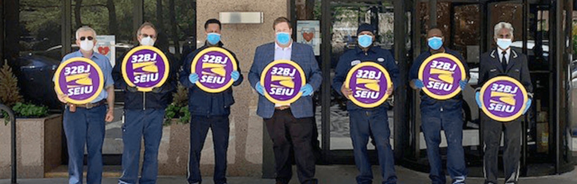 The SABMG Would Like To Thank SEIU 32BJ And President Kyle Bragg